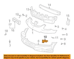 Pontiac Gm Oem 03-08 Vibe Front Bumper-side Support Bracket Left 88970434. Fixed Price $21.95.