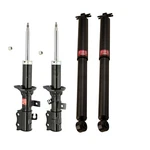 Kyb Front & Rear Suspension Strut Shock Absorbers Kit For Kia Rio 2002-2005. Fixed Price $238.95.