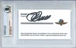 Roger Penske Indianapolis Motor Speedway Signed Business Card Beckett Auto Bas. Fixed Price $139.99.