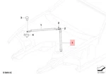 Genuine Bmw Z4 E85 E86 2.0I 2.2I 2.5I 2.5SI 3.0I Cross Brace 51717026274. Fixed Price $165.28.