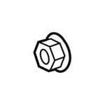 Genuine Mercedes-benz Oe Hex. Nut W Flange + Piece 639 990 01 54. Fixed Price $12.95.