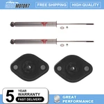 New Rear Shock Absorbers & Upper Mounts Kit Kyb Gas-a-just For Bmw E46 Coupe. Fixed Price $230.69.