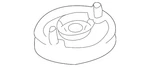 Genuine Mitsubishi Suspension Shock Absorber Mount MR311114. Fixed Price $13.08.