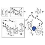 For Mazda CX-50 2023-2025 VA403304X Front Wheel Bearing & Hub Assembly. Fixed Price $129.82.
