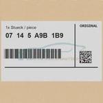 Genuine Bmw 07145A9B1B9 -. Fixed Price $43.72.
