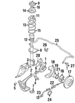 Genuine Nissan Strut Mount Bearing 54325-21000. Fixed Price $32.21.