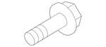 Genuine Kia Strut Mount Bolt 54645-4H000. Fixed Price $9.75.
