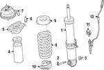 Genuine Bmw Shock Mount Adapter 33-50-8-091-399. Fixed Price $45.58.