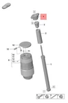 Genuine Porsche Panamera Shock Absorber Mounting Upper 971513353A. Fixed Price $130.22.