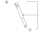 Genuine Nissan Suspension Shock Absorber E6210-5HL0A. Fixed Price $136.02.