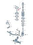 New Vw Touareg MK2 Front Suspension Strut Bungs 7P0412409 7P0-412-409. Fixed Price $61.30.
