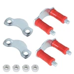 Fit For Chevrolet 150 Bel Air 210 1955/55 One Set Rear Leaf Spring Shackle Kit. Fixed Price $29.08.