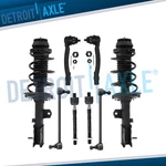 Front Struts W/ Spring Tie Rods Sway Bars For 2012 - 2017 Hyundai Accent Kia Rio. Fixed Price $165.19.