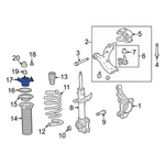 For Acura Rdx 2013-2018 51920TX4A01 Front Suspension Strut Mount. Fixed Price $85.97.