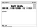 Genuine Bmw Support 51-61-7-931-656 New. Fixed Price $214.25.