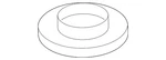 Genuine Audi Suspension Shock Absorber Mount Insulator 80A-412-109. Fixed Price $17.42.