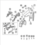 Genuine Mopar Front Suspension Tower Left 68257663AD. Fixed Price $221.95.