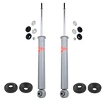 Rear Shock Absorbers And Upper Mounts Kit Kyb Gas-a-just For Nissan 300ZX 84-89. Fixed Price $158.95.