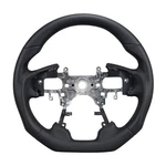 Full Black Leather Flat Steering Wheel For Honda Accord Ex-l 2013-2017. Fixed Price $249.00.