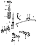 Genuine Porsche Boot Kit Stop 964-343-301-00. Fixed Price $21.10.