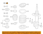 Gm Oem 04-17 Caprice Front Suspension Struts Components-top 92077049. Fixed Price $13.99.
