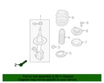 Genuine Nissan Bolt Oem 40056EN01A. Fixed Price $17.87.