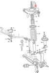 Genuine Vw Caravelle Eurovan Transporter Syncro Typ Damping Ring 701513121. Fixed Price $8.48.