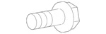Genuine Gm M16X2X77.35 Front Suspension Strut Bolt 11589370. Fixed Price $11.64.