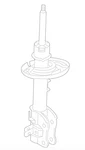 Genuine 2017-2021 Mazda CX-5 Strut Assembly Right KN3L-34-700B Made Japan. Fixed Price $159.99.
