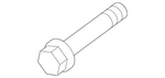 Genuine Nissan Suspension Strut Bolt 40056-EN01A. Fixed Price $8.31.