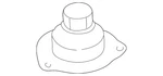 Genuine Mazda Suspension Strut Mount Cap T001-28-019. Fixed Price $28.52.