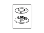 New Genuine Honda Rubber, Fr- 51920S3Y013 / 51920-S3Y-013 Oem. Fixed Price $75.97.