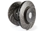 Ebc GD1647 Rear Slotted Dimpled Brake Rotors For 2008 2013 Bmw Series 135I M13. Fixed Price $358.95.