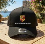 Porsche Embroidered Trucker Hat Snapback Mesh Adjustable Cap. Fixed Price $26.50.