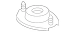 Genuine Mitsubishi Mount Plate 4060A467. Fixed Price $101.57.