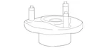Genuine Mercedes-benz Support Bushing 205-320-00-73. Fixed Price $149.58.