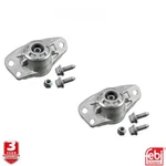 Febi 193969 Rear Top Mounts Pair 8P Golf MK5 MK6 Leon 1P 3YR Wty A3811 Vag Vw. Fixed Price $64.44.