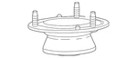 Genuine Gm Front Strut Mount 84190339. Fixed Price $87.02.