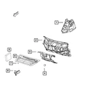 Genuine Mopar Shock Tower Silencer Left 68190586AA. Fixed Price $27.69.