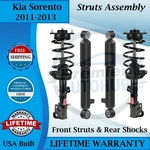 Monroe Oem Front Strut & Rear Shock For 2011-2013 Kia Sorento Lifetime Warranty. Fixed Price $419.58.