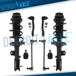 Front Struts Sway Bars Outer Tie Rods Ball Joints For 2012 - 2017 Hyundai Accent. Fixed Price $163.23.