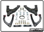 Dirt King +3" Long Travel Kit Bushing Upper Arms 07-21 Tundra (DK-815908-B). Fixed Price $3625.02.