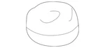 Genuine Volkswagen Top Nut N-021-198-4. Fixed Price $9.92.