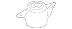 Genuine Audi Shock Mount 8W0-513-353-B. Fixed Price $50.51.