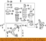 Honda Oem 99-15 Mdx Front Suspension Components-washer 51923S47004. Fixed Price $15.10.