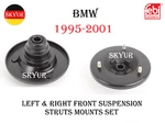 Front Suspension Strut Shock Upper Mounts Set For 95-01 Bmw 740IL 750IL. Fixed Price $103.33.