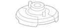 Genuine Honda Base Rear Shock Absorber Mounting 52675-T6L-H01. Fixed Price $36.36.