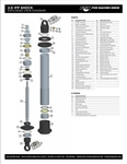 Fox Bar Pin .750 Od 4.38 Tlg 3.5 Spacing M12 1.75 Holes 1045 Steel Zinc Plate. Fixed Price $47.43.