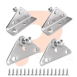 10MM Ball Stud Mounting Brackets For Gas Spring Strut Standard, Silver. Fixed Price $21.72.