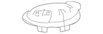 Genuine Acura Cap Front 74252-TGV-A02. Fixed Price $16.97.